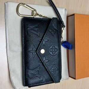 LOUIS VUITTON CARD HOLDER RECTO VERSO Monogram Empreinte Leather